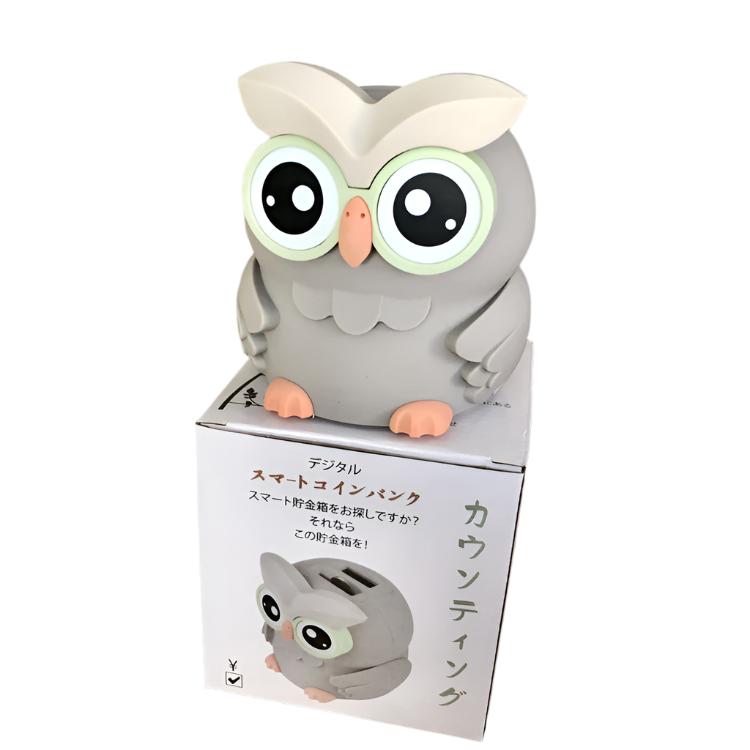 Smart Owl Digital Piggy Bank with counter